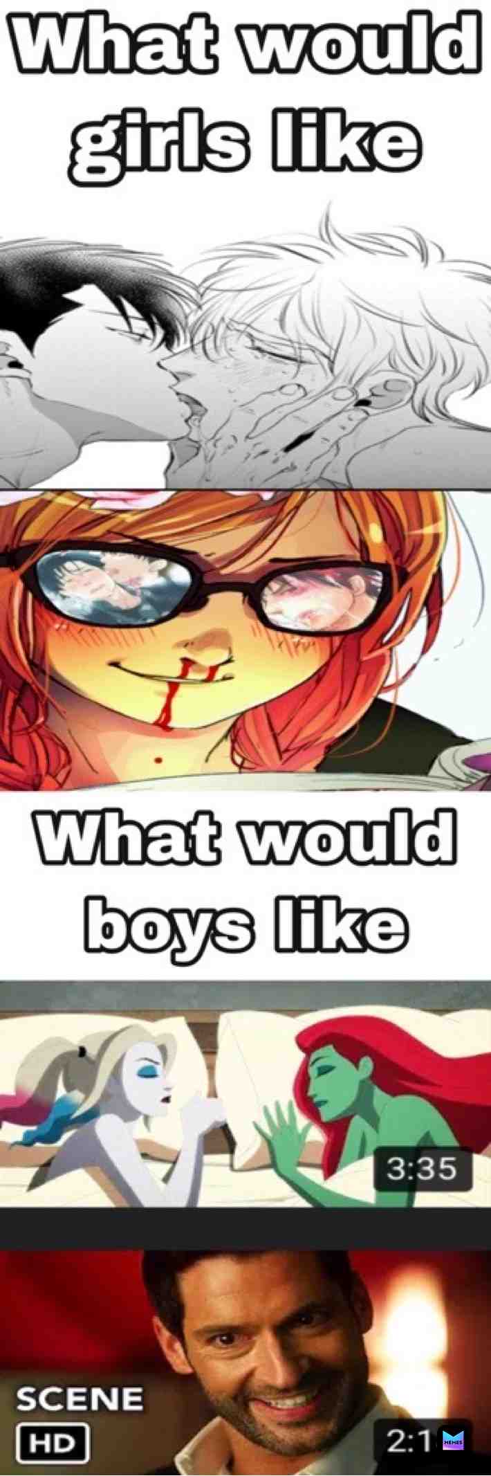 #meme #jokes #funny #dirtyjokes #anime #manga #girls #boys #girlsvsboys #boysvsgirls