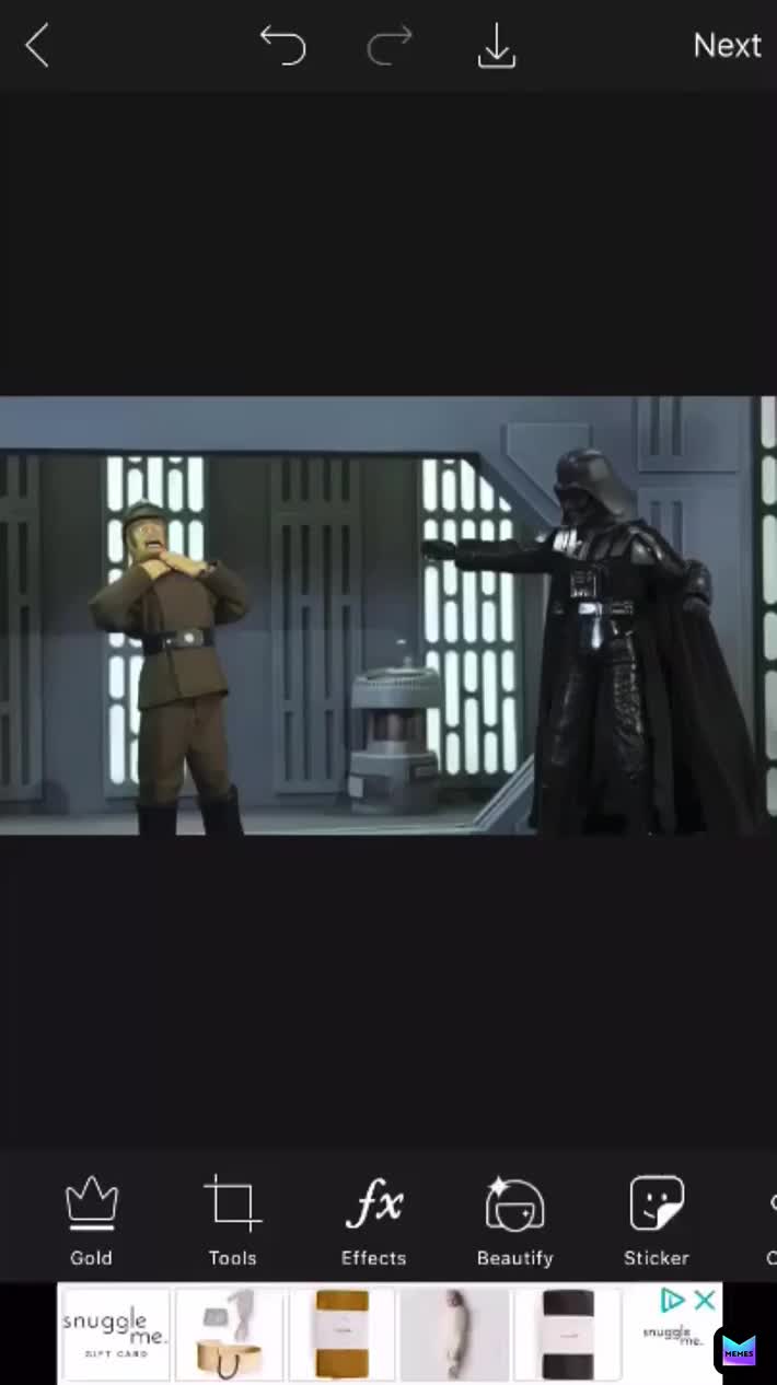 When you don’t have a choke force  #meme  #jokes  #funny  #starwars  #starwarsmemes  #darthvader  #choke  #force  #edit  #video  #music  #picsart