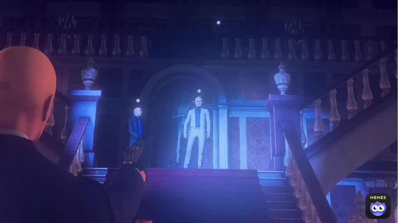 Archer portrayed by Hitman #meme #jokes #funny #archer #hitman #videogames #kills #video #funnyvideo