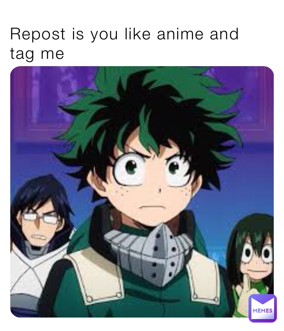 Repost is you like anime and tag me
