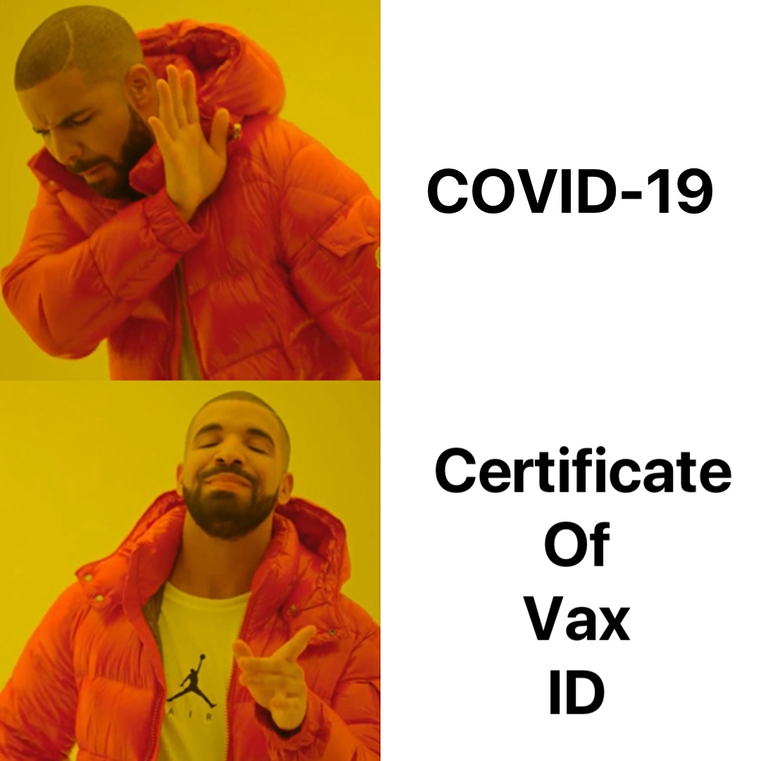 COVID-19 Certificate 
Of
Vax
ID