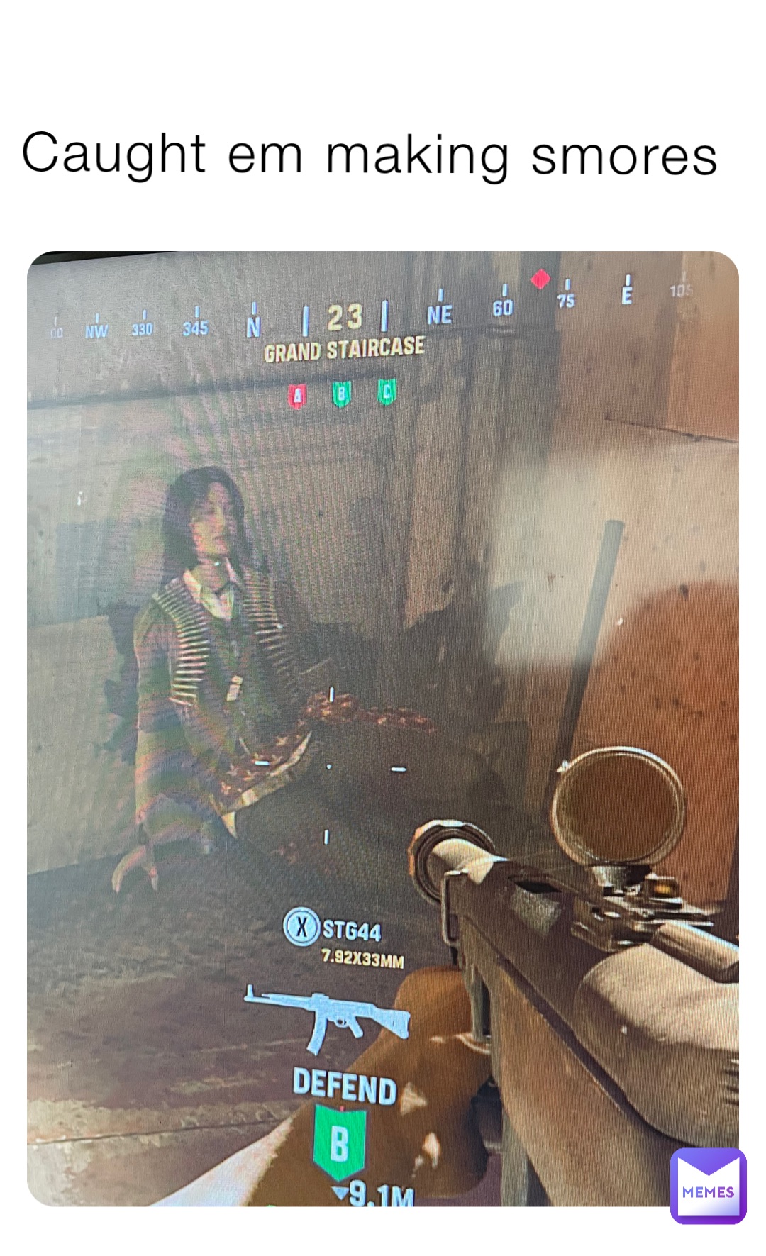 Caught em making smores