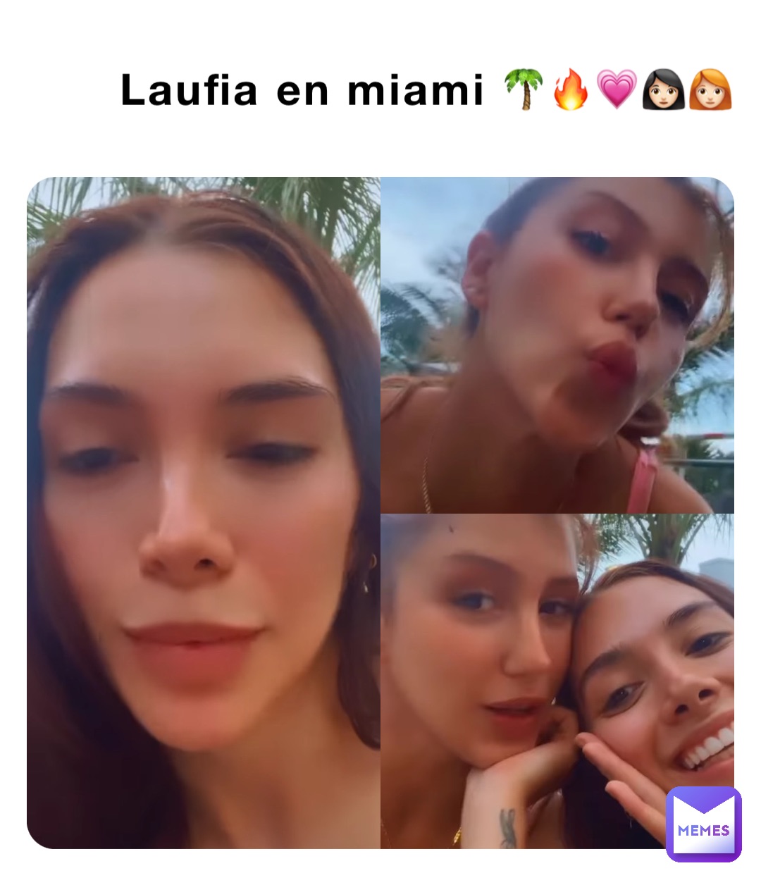 Laufia en Miami 🌴🔥💗👩🏻👩🏻‍🦰