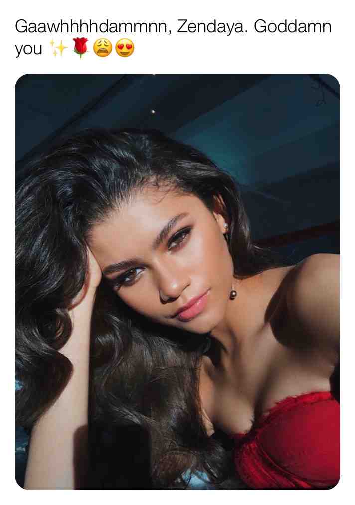 #zendaya #red #blood