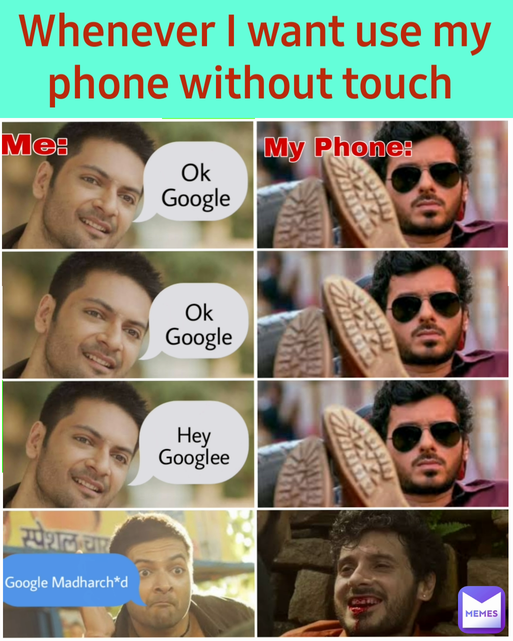 Whenever I want use my phone without touch 