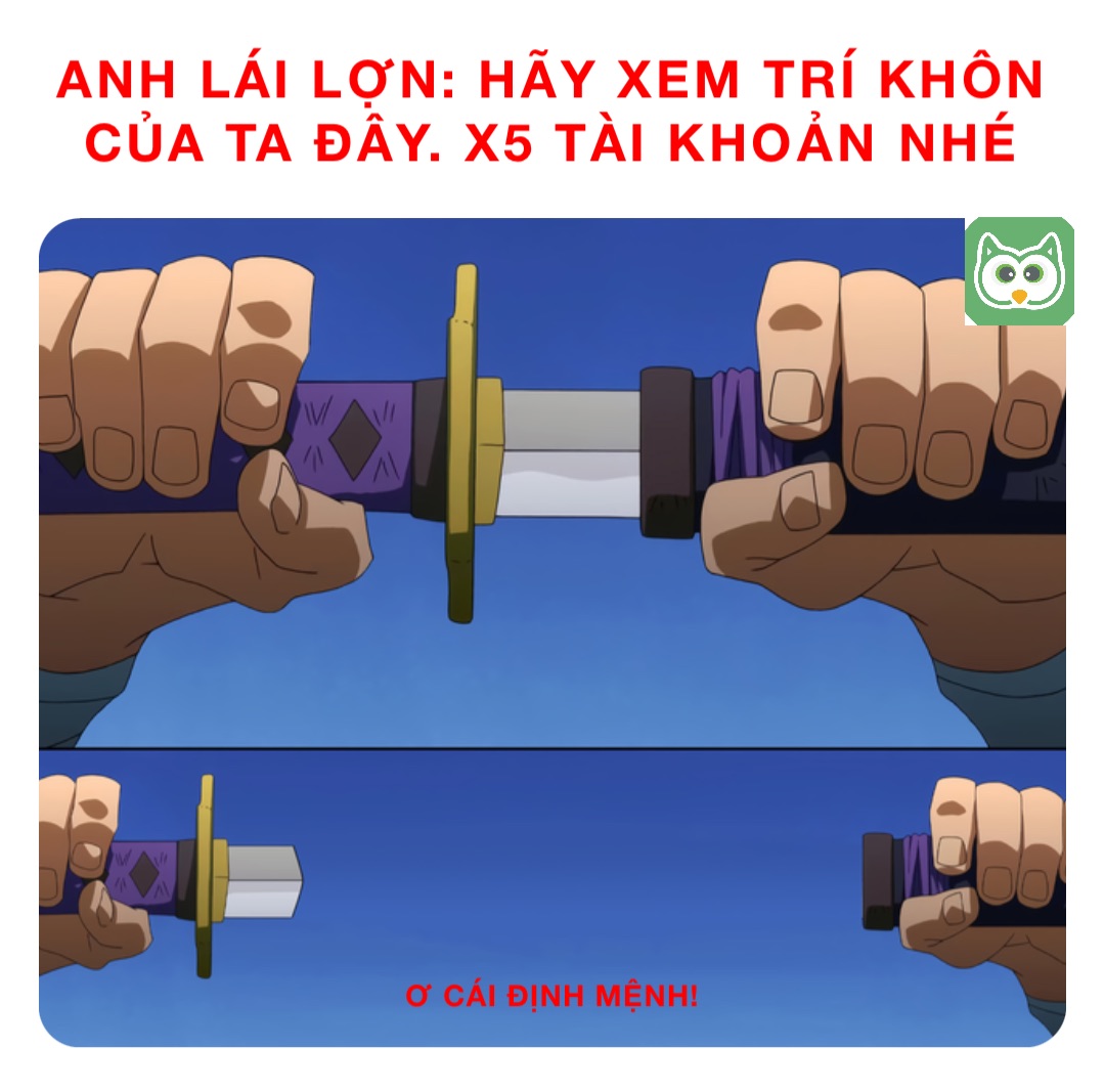 ANH LÁI LỢN: HÃY XEM TRÍ KHÔN CỦA TA ĐÂY. X5 TÀI KHOẢN NHÉ Ơ CÁI ĐỊNH MỆNH!