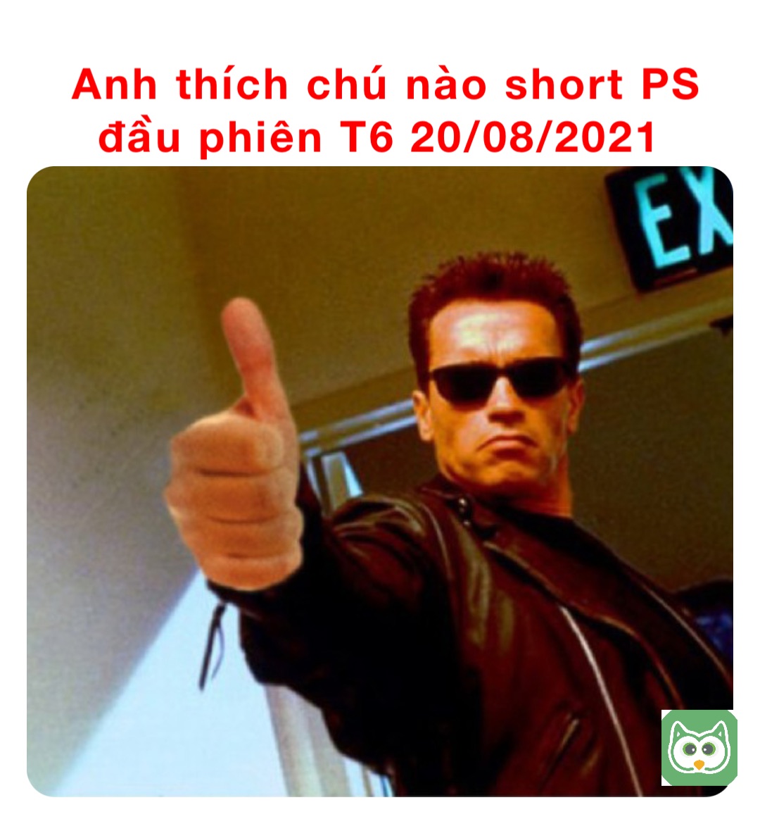 Anh thích chú nào short PS đầu phiên T6 20/08/2021