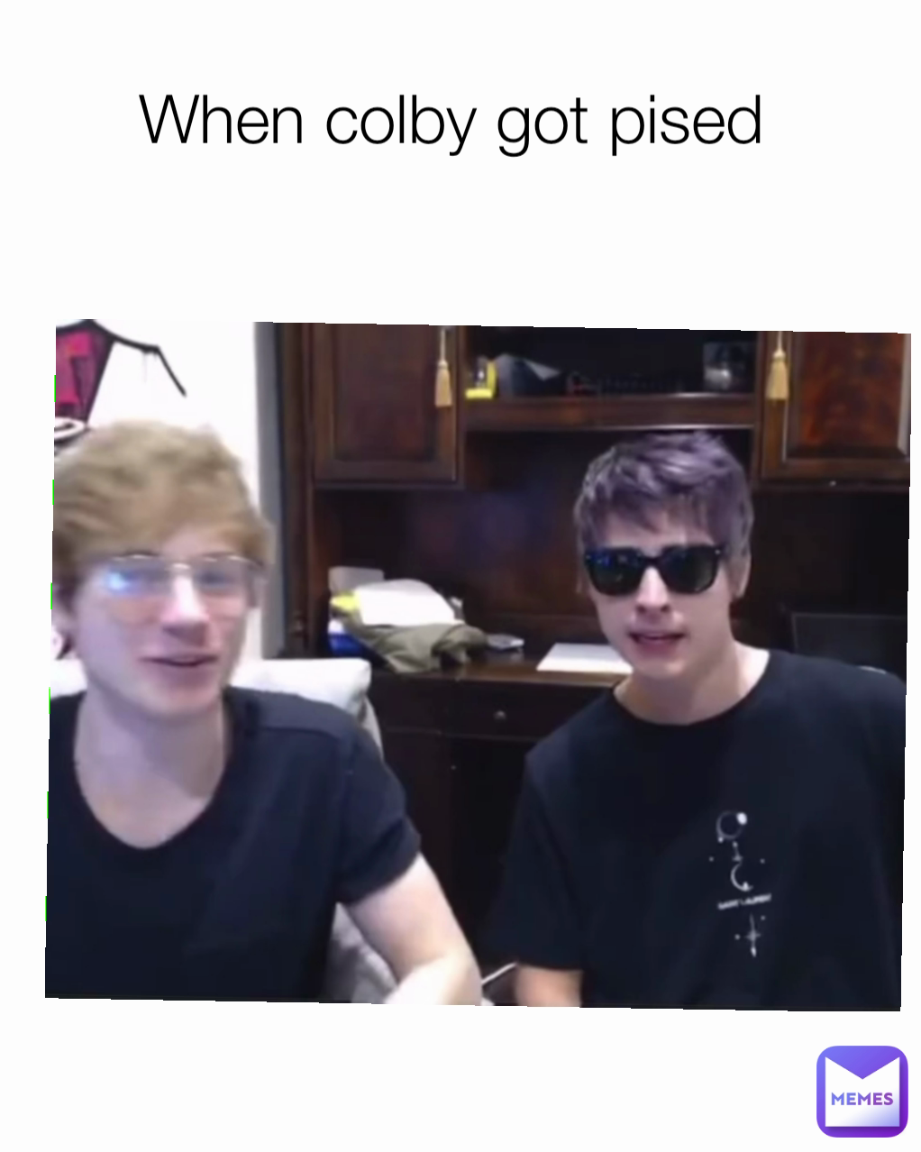 When colby got pised 