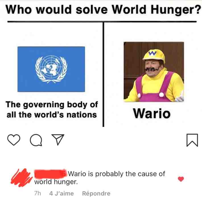 #hunger #wario