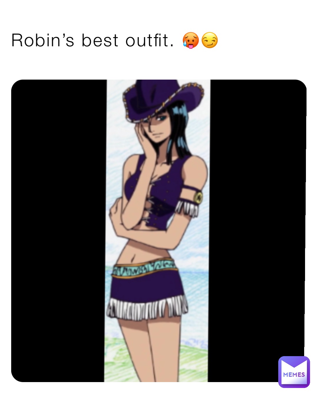 Robin’s best outfit. 🥵😏