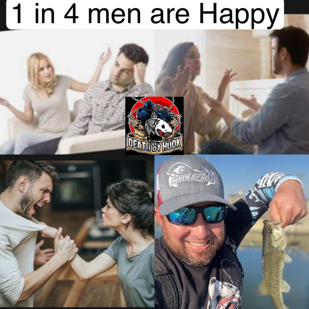 1 in 4 men are Happy