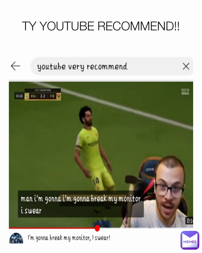 TY YOUTUBE RECOMMEND!!