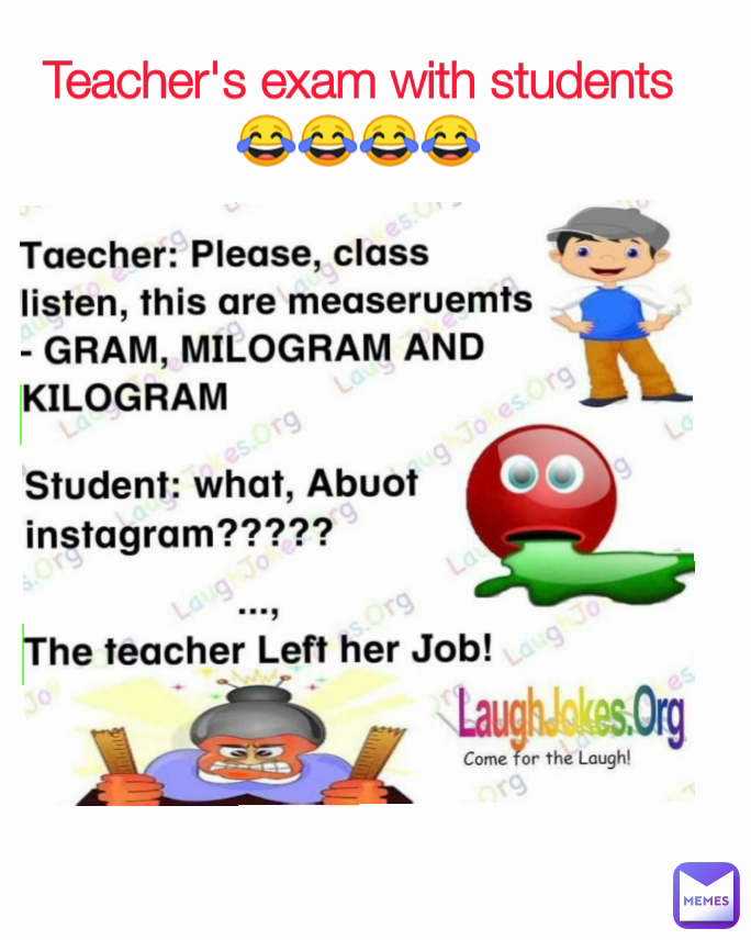 Teacher's exam with students 😂😂😂😂


