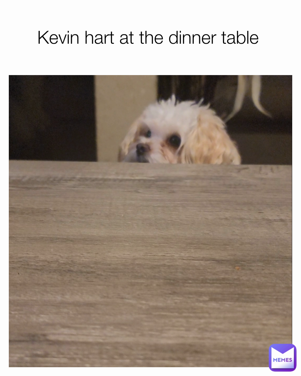 Kevin hart at the dinner table 
