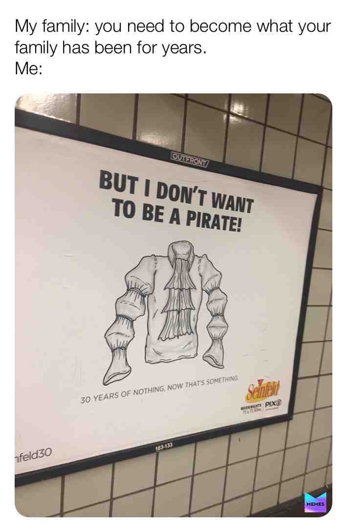 #pirate #work #why #TV #seinfeld