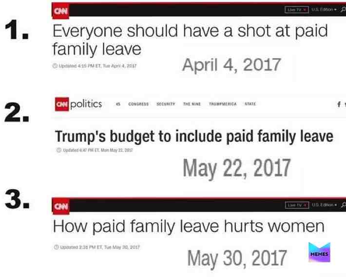 #trump #cnn #stupid #political #trump2020
Dudes... I\u2019m totally pro-women and peoples\u2019 political party don\u2019t matter to me but THIS switch up is ridiculous!