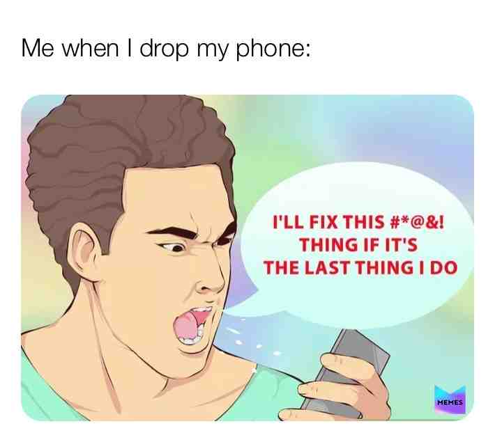 #phone #crack #break #fix #yell