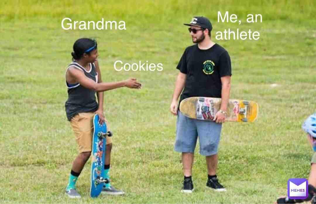 Grandma... please.... coach will kill me. :,) #grandma #cookies #athlete #sports #coaching #coach #food