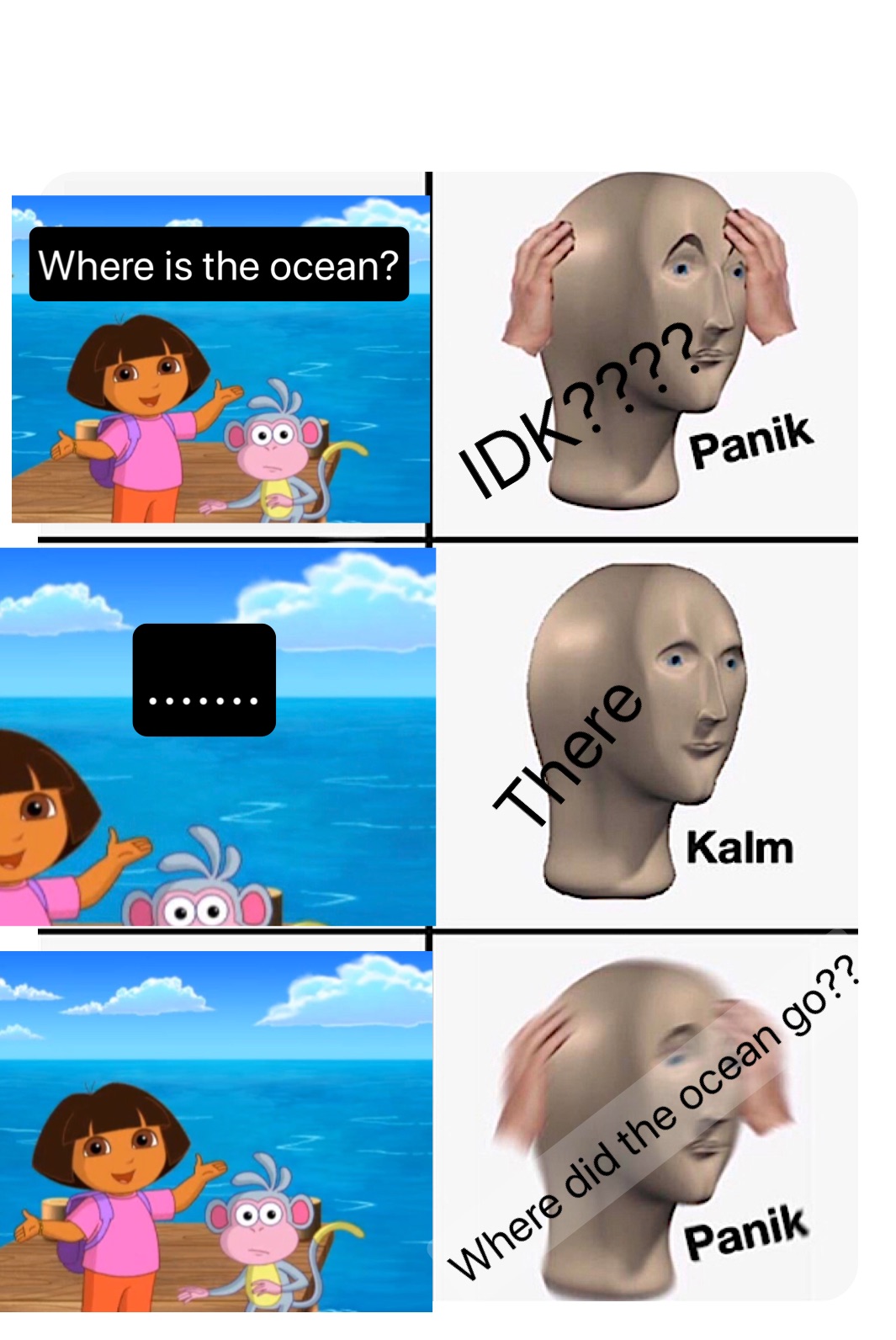 drunk baby meme dora