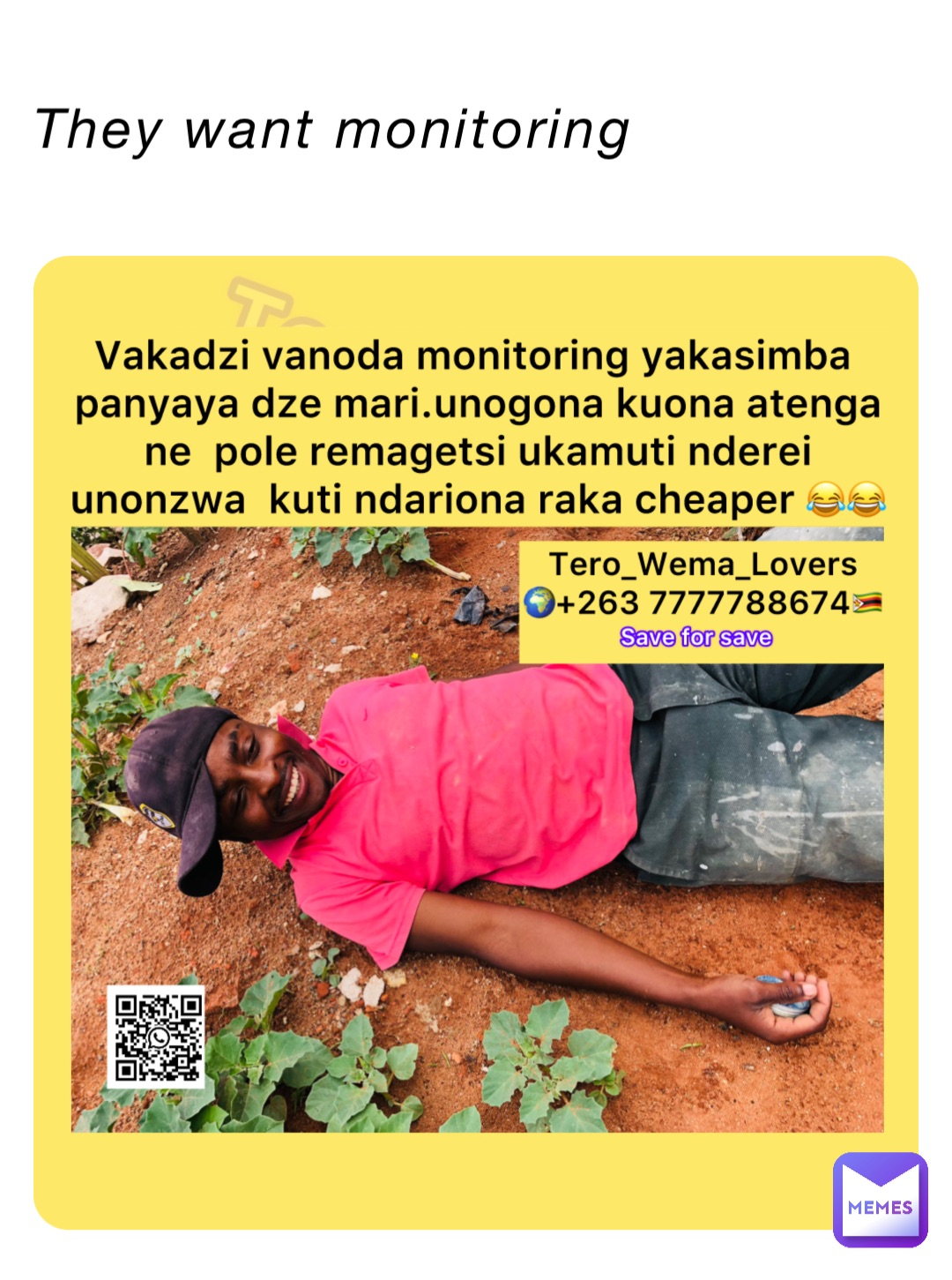 They want monitoring