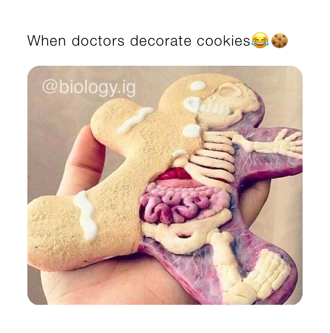When doctors decorate cookies😂🍪