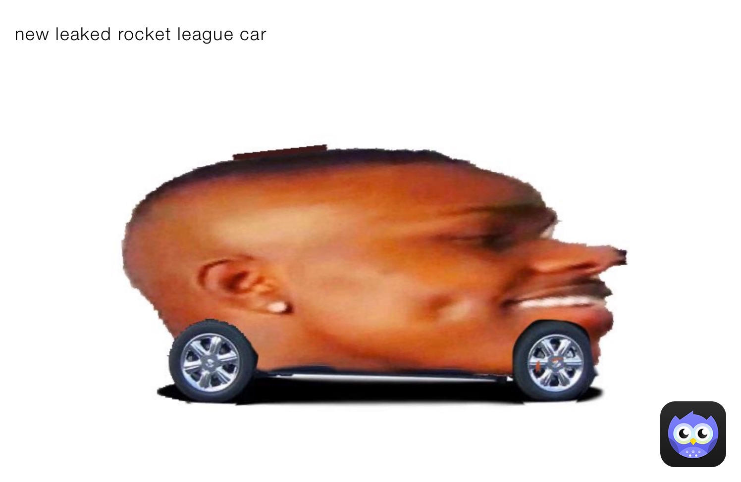 new leaked rocket league car