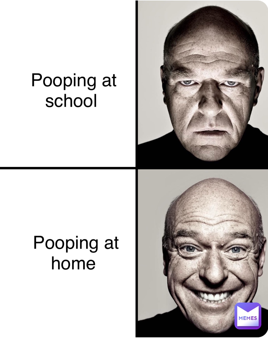 Double tap to edit Pooping at school Pooping at home