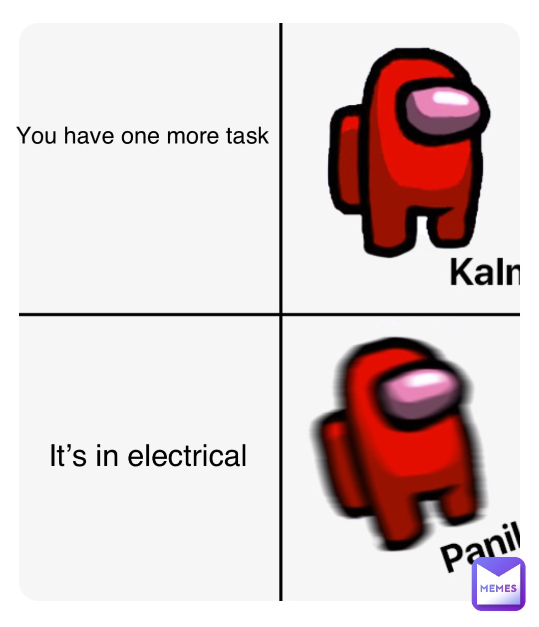 You have one more task It’s in electrical