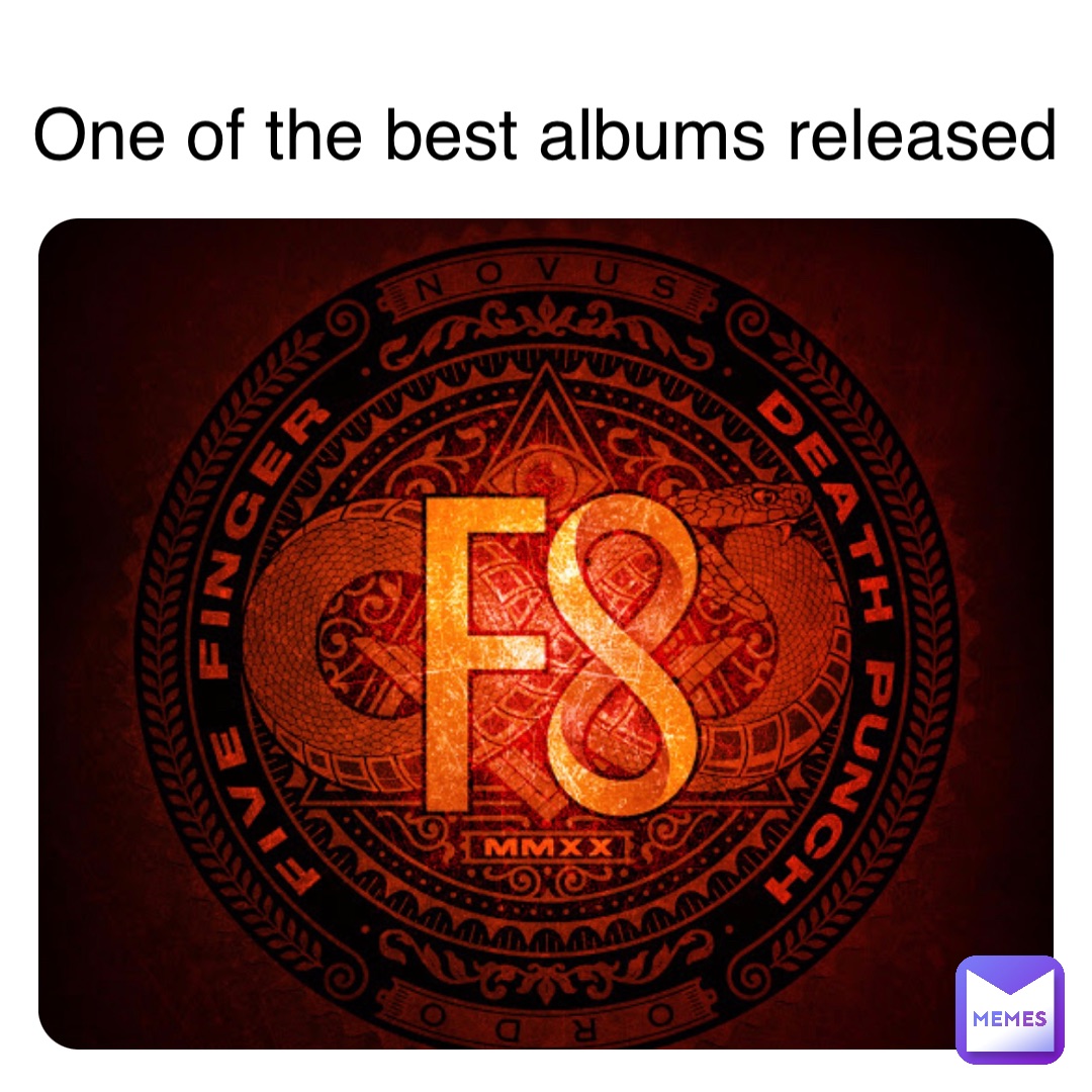 One of the best albums released