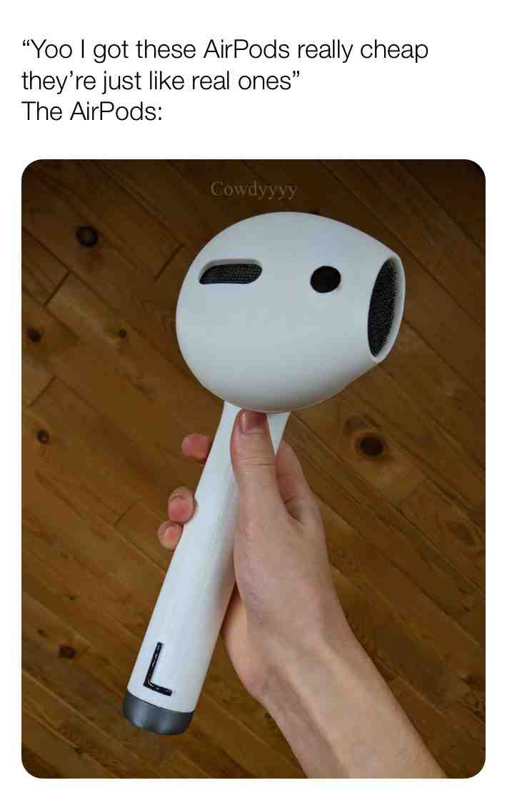 My girlfriends dad left one pod at her house and I couldn’t help but notice that it was bigger than the average un erect peepee 
