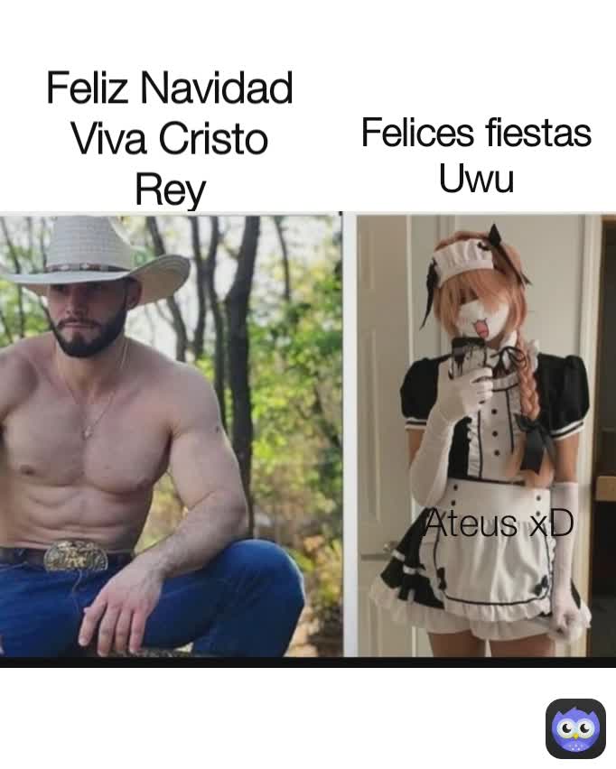 Ateo xD Feliz Navidad
Viva Cristo Rey Ateus xD Felices fiestas
Uwu