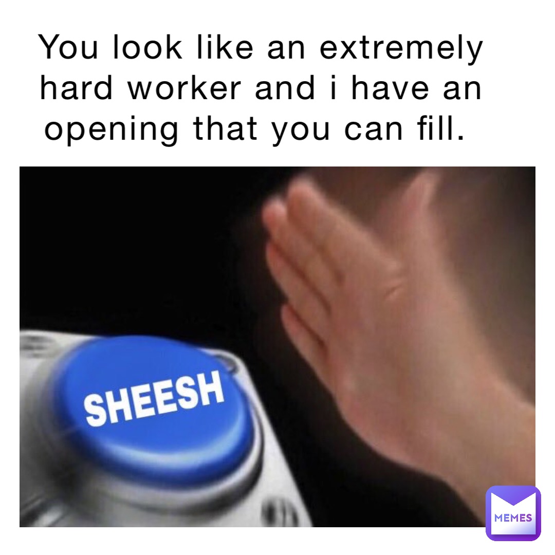 You look like an extremely hard worker and I have an opening that you can fill.
