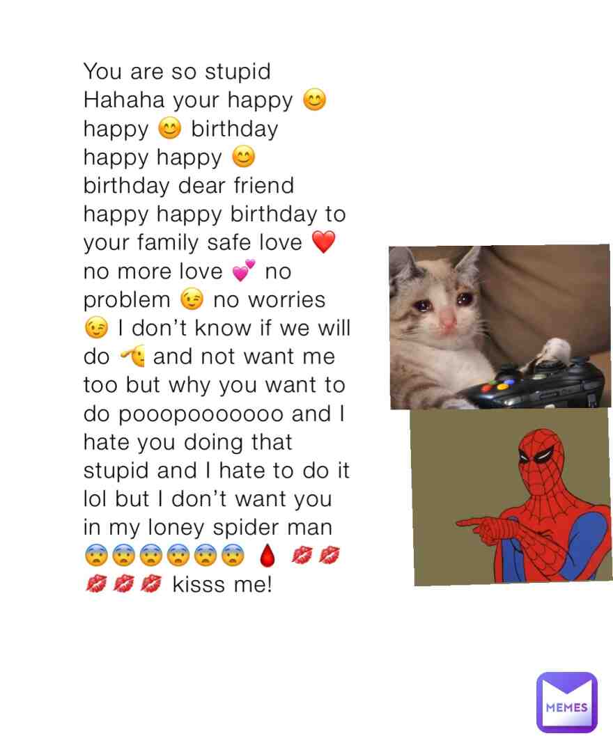 Spider man kisss! With her cat!”!@ shut the f₱’kfk,ck up🥱🥱🥱🥱🥱🥱