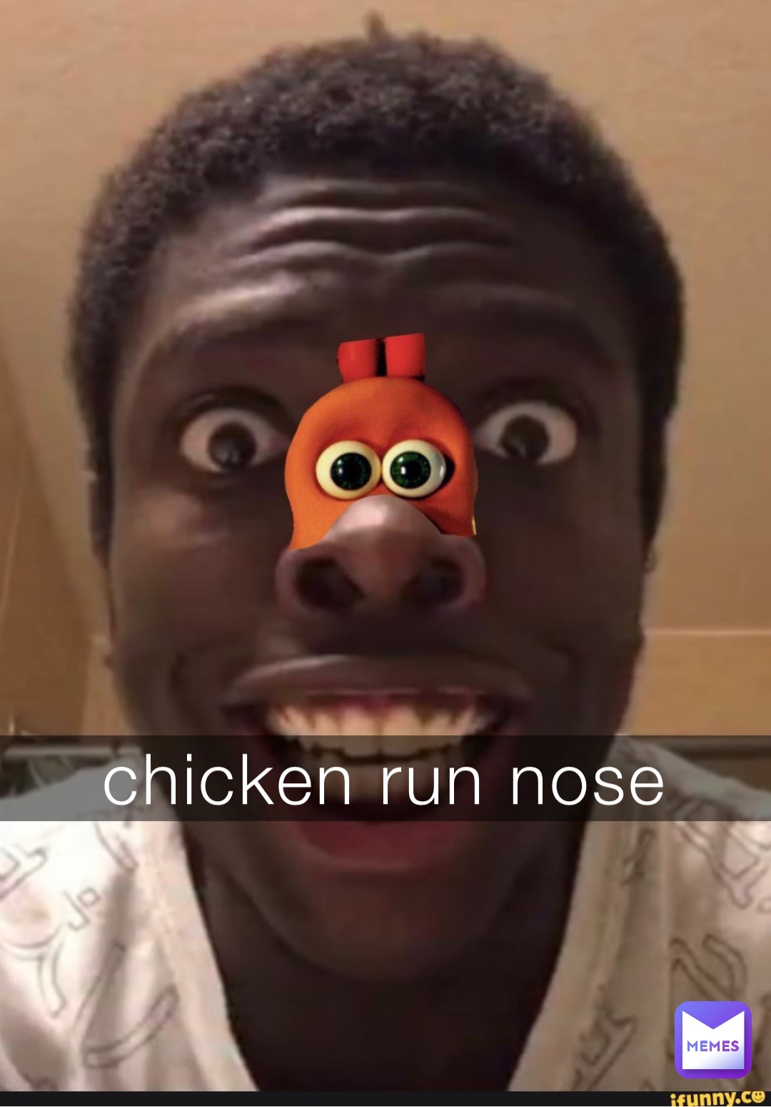 chicken run nose