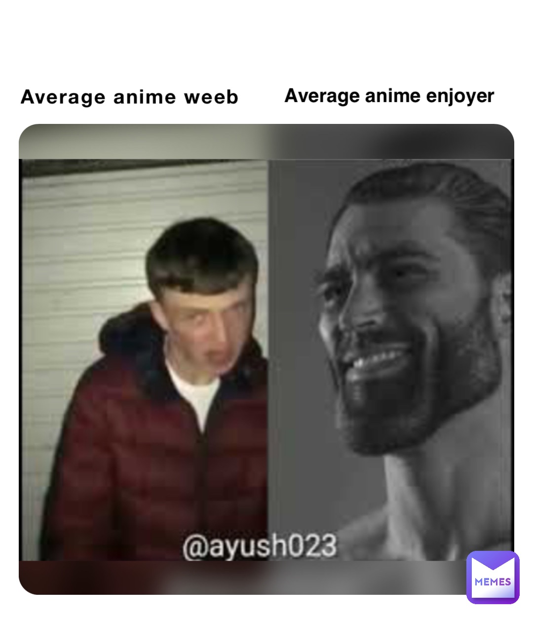 Average anime weeb Average anime enjoyer