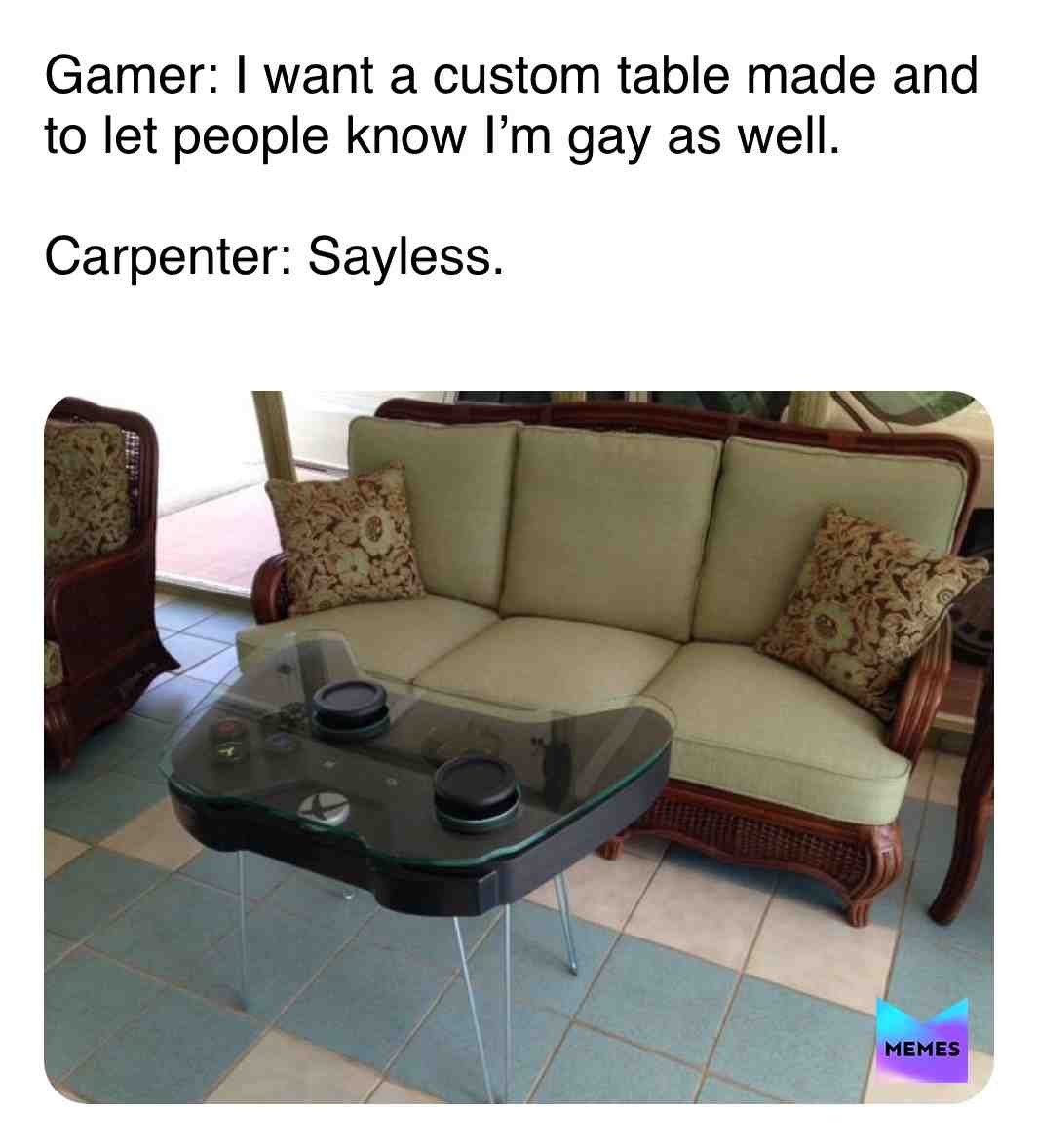 #teamps4 #ps4 #xbox #custom #table #humor #funny #laugh #funnymemes #memes #meme