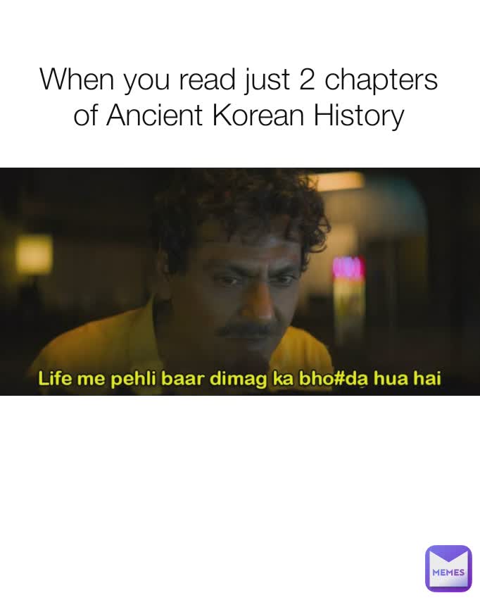 When you read just 2 chapters of Ancient Korean History