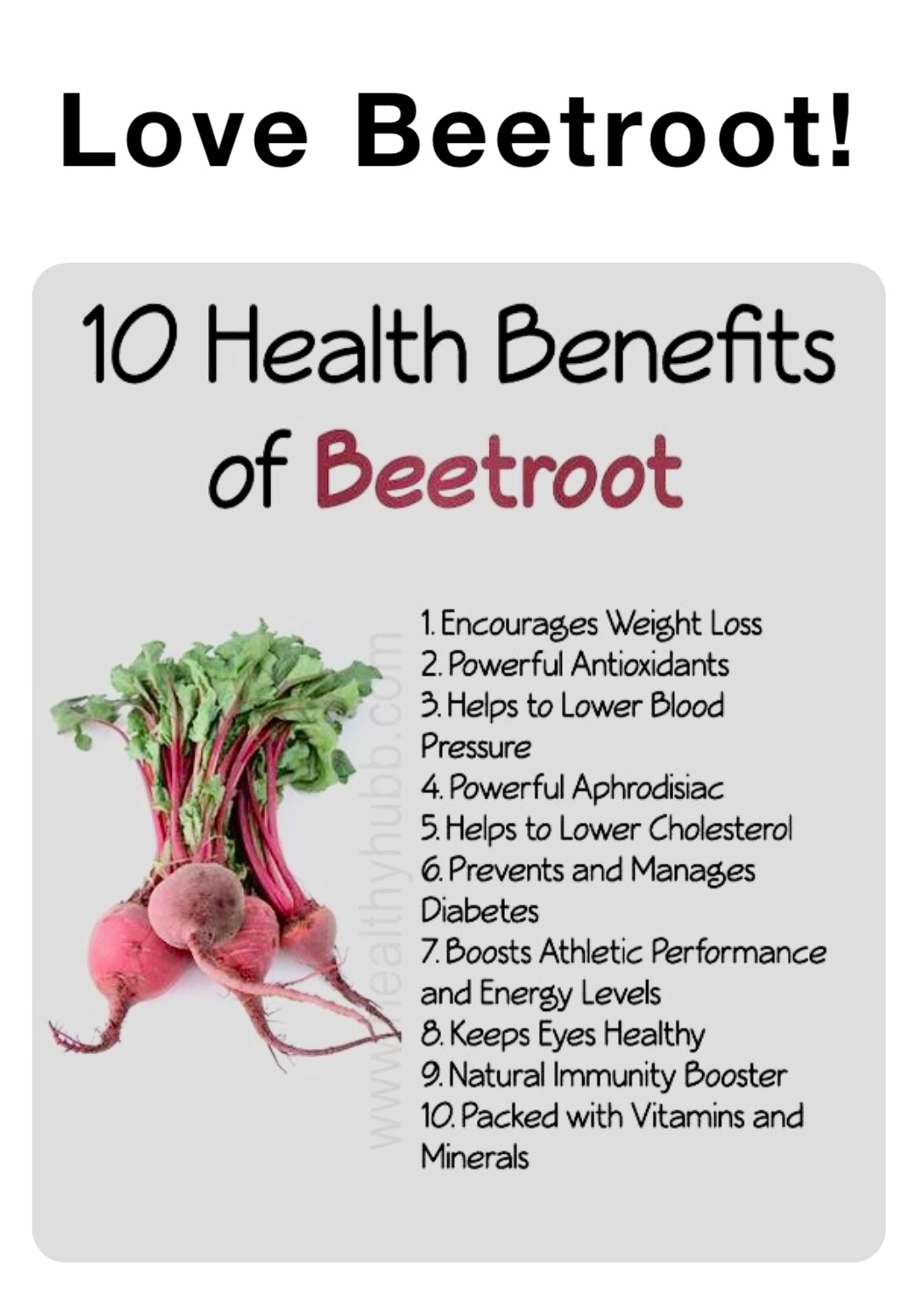 Love Beetroot!