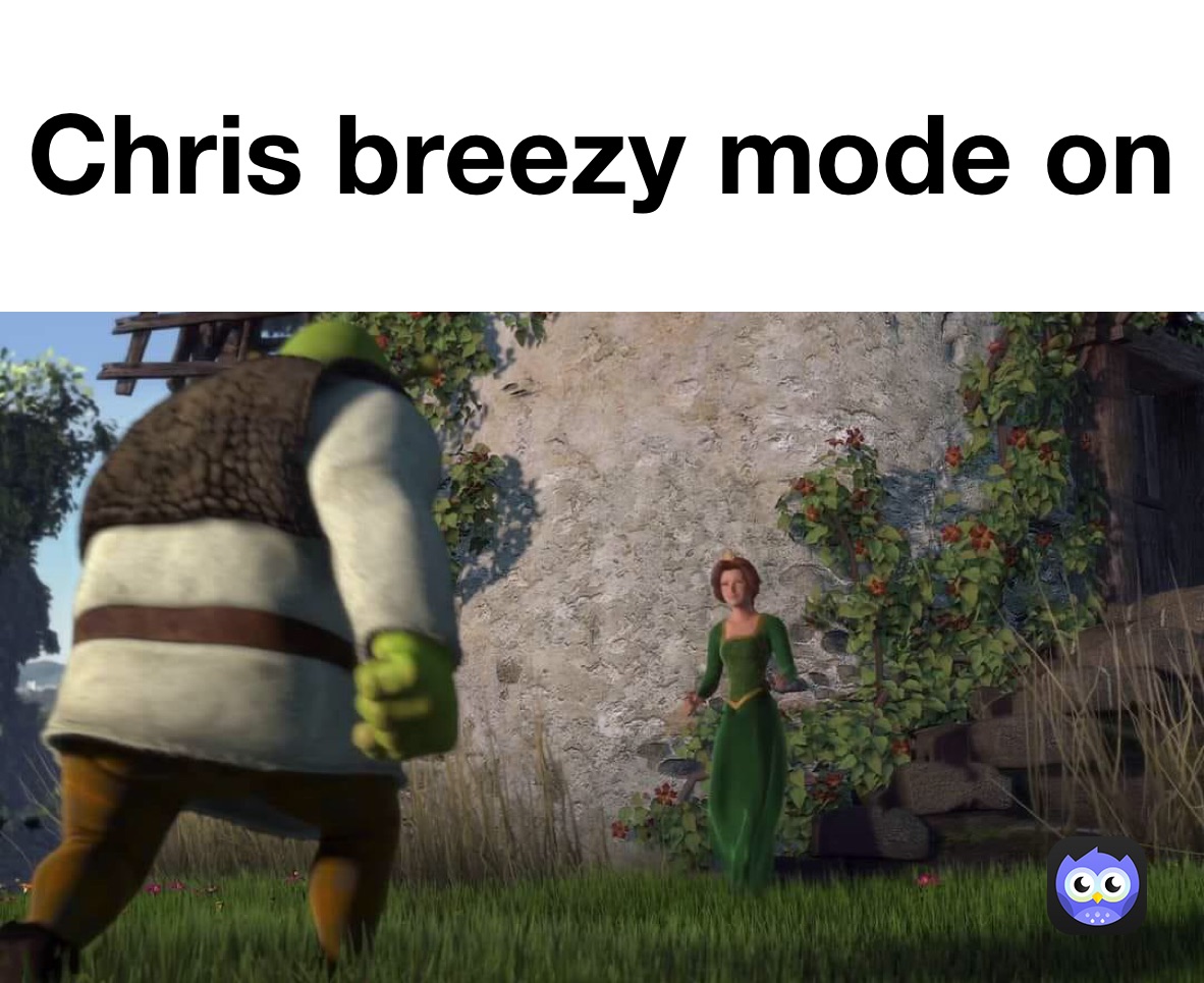 Chris breezy mode on