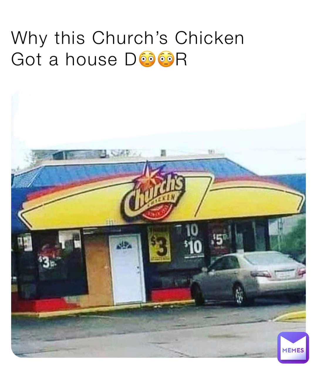 Why this Church’s Chicken 
Got a house D😳😳R