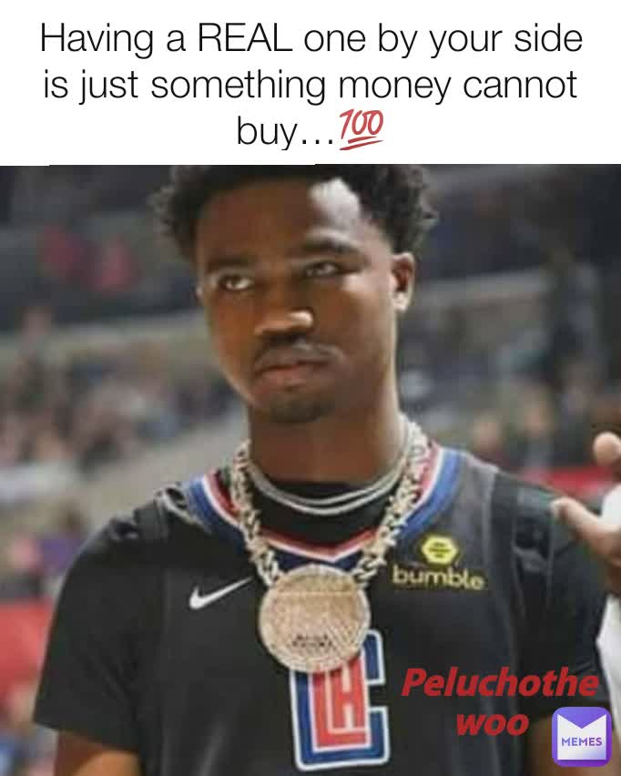 Having a REAL one by your side is just something money cannot buy…💯 Peluchothewoo
