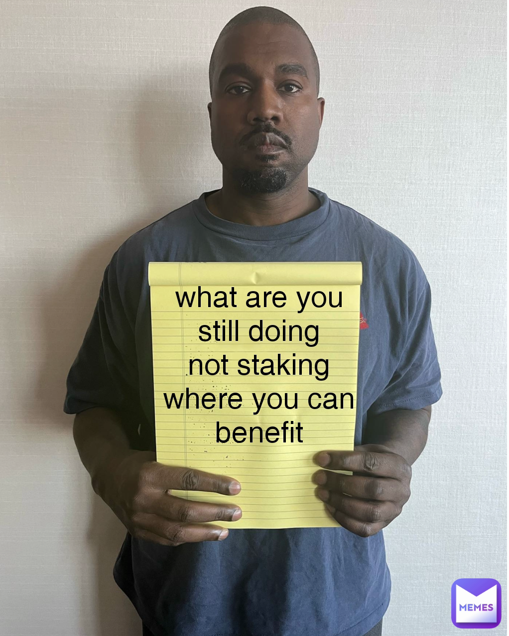 what are you still doing not staking where you can benefit