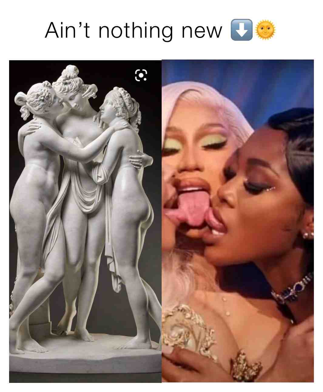 Eww Cardi what is you doing?