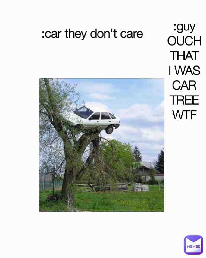 CAR IS ON FIRE