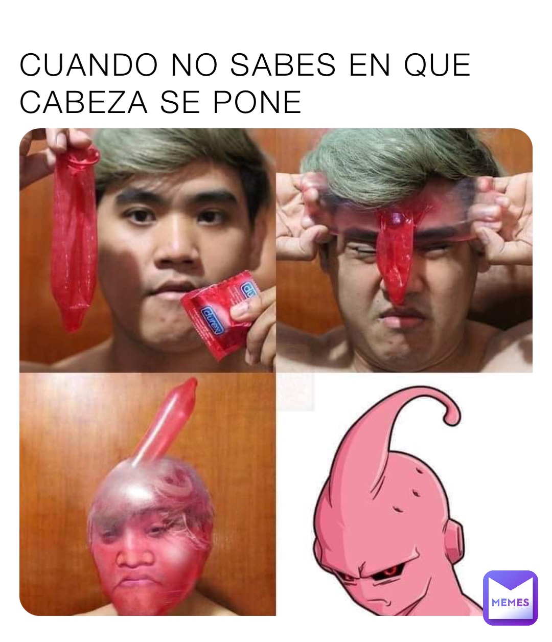 CUANDO NO SABES EN QUE CABEZA SE PONE