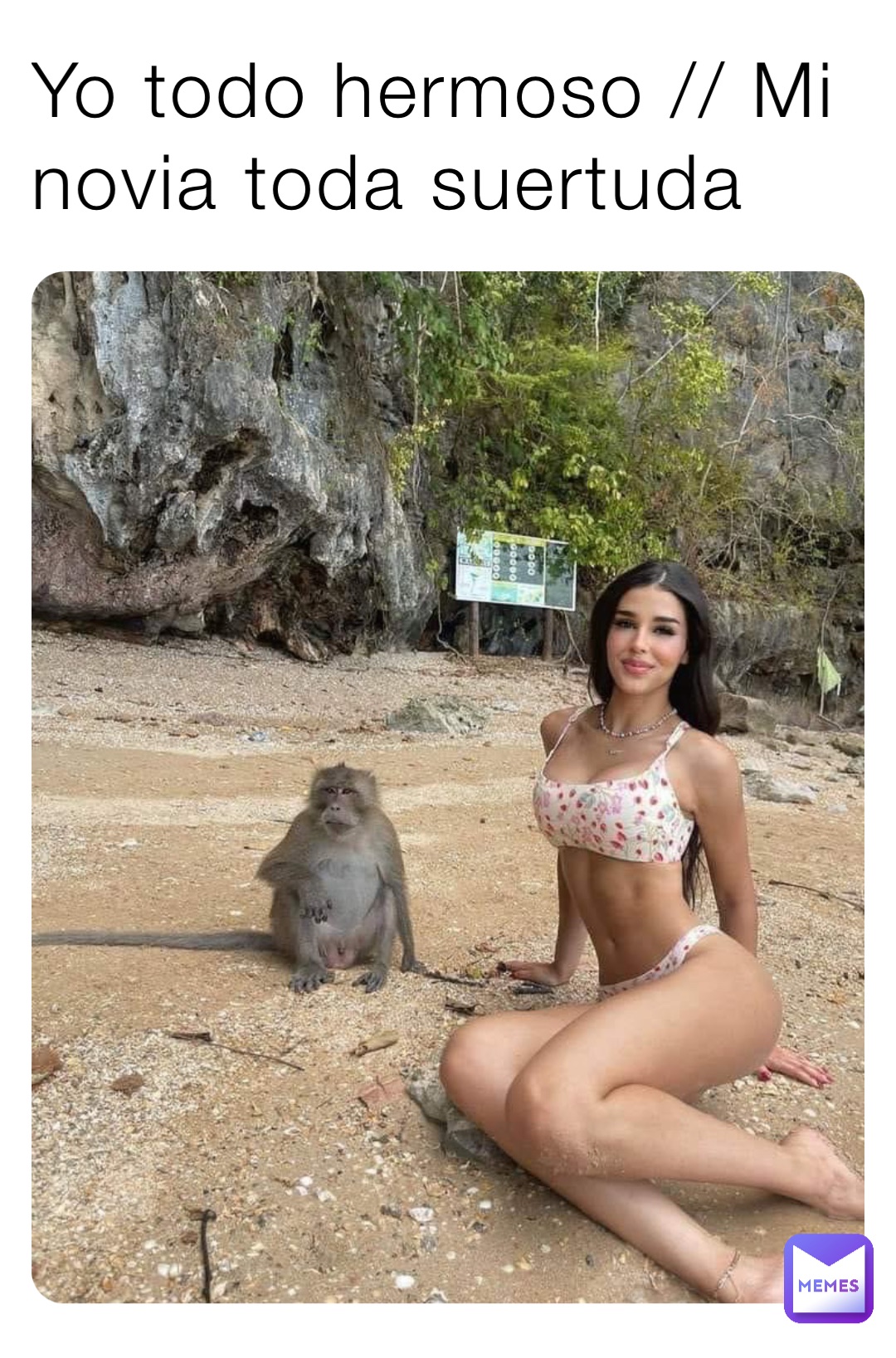 Yo todo hermoso // Mi novia toda suertuda