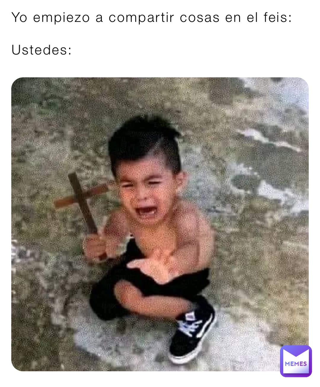 Yo empiezo a compartir cosas en el feis:

Ustedes: