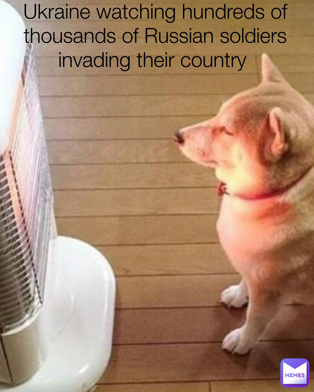 Ukraine watching hundreds of thousands of Russian soldiers invading their country 