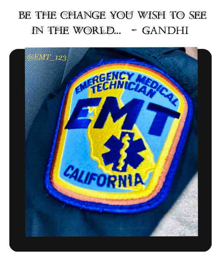 #Ghandi #ems #emt #emt_123 #motivation #love #motivation #dailymemes #nowordsneeded #marinawainwright #firstresponders #world #memes #dailymemes #2020