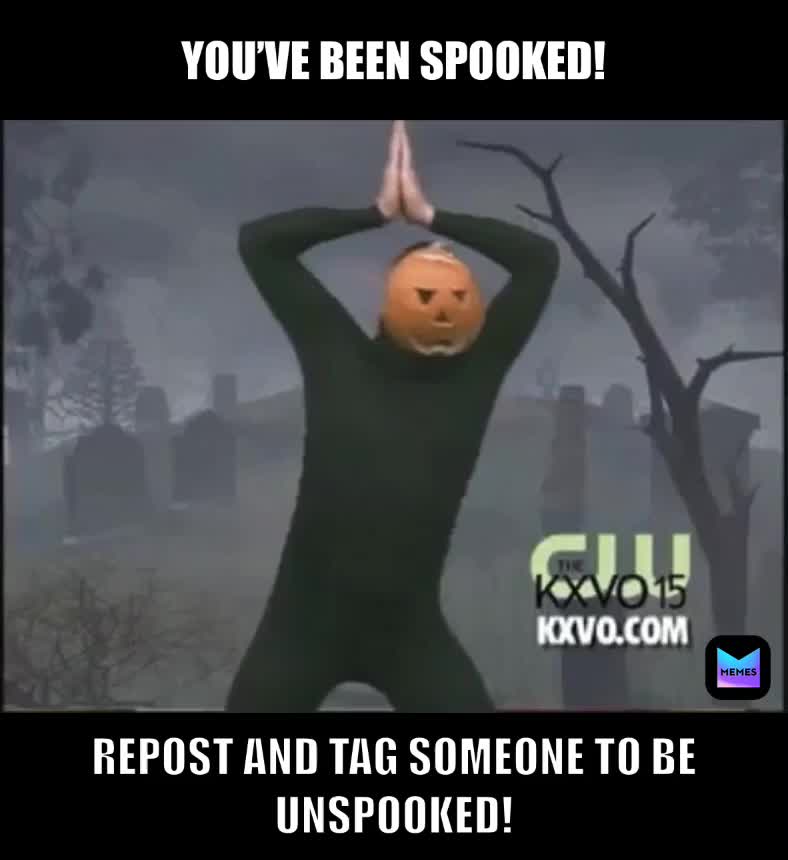 Get spooked @tayeb